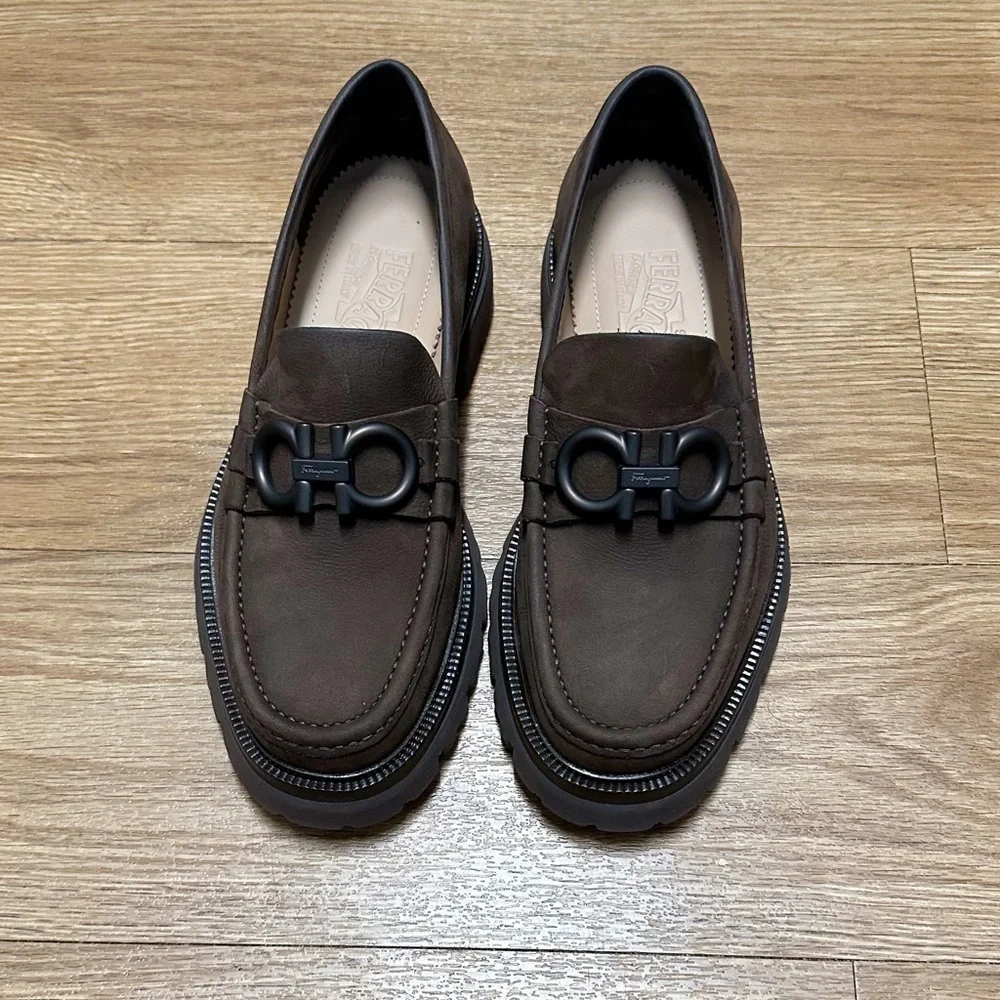 Salvatore Ferragamo Suede Loafers